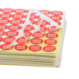 Max 70Sheets Clothing Shoes Label Round Size Stickers Retail Apparel Labels  XS