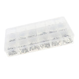 Max 330 Pieces Cold Pressed Non-Insulated Terminal Fork Connector Crimp