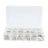Max 330 Pieces Cold Pressed Non-Insulated Terminal Fork Connector Crimp
