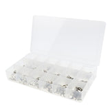 Max 330 Pieces Cold Pressed Non-Insulated Terminal Fork Connector Crimp
