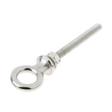 Max Stainless Steel Long Lifting Eye Bolt with Nut and Washer M6 60mm
