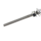 Max Stainless Steel Long Lifting Eye Bolt with Nut and Washer M6 60mm