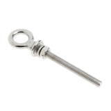 Max Stainless Steel Long Lifting Eye Bolt with Nut and Washer M6 60mm