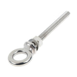 Max Stainless Steel Long Lifting Eye Bolt with Nut and Washer M8 80mm