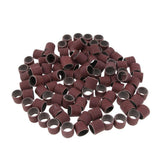 Max 100 Pieces Sanding Drums Sanding Bands Sleeves For Rotary Tools 150#