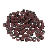 Max 100 Pieces Sanding Drums Sanding Bands Sleeves For Rotary Tools 150#
