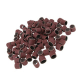 Max 100 Pieces Sanding Drums Sanding Bands Sleeves For Rotary Tools 180#