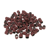 Max 100 Pieces Sanding Drums Sanding Bands Sleeves For Rotary Tools 180#