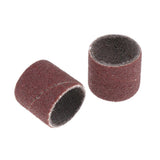 Max 100 Pieces Sanding Drums Sanding Bands Sleeves For Rotary Tools 180#