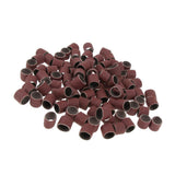 Max 100 Pieces Sanding Drums Sanding Bands Sleeves For Rotary Tools 180#