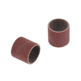 Max 100 Pieces Sanding Drums Sanding Bands Sleeves For Rotary Tools 240#