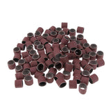 Max 100 Pieces Sanding Drums Sanding Bands Sleeves For Rotary Tools 240#