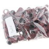 Max 100 Pieces Sanding Drums Sanding Bands Sleeves For Rotary Tools 400#