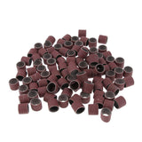 Max 100 Pieces Sanding Drums Sanding Bands Sleeves For Rotary Tools 400#