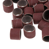 Max 100 Pieces Sanding Drums Sanding Bands Sleeves For Rotary Tools 400#