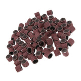 Max 100 Pieces Sanding Drums Sanding Bands Sleeves For Rotary Tools 400#
