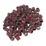 Max 100 Pieces Sanding Drums Sanding Bands Sleeves For Rotary Tools 120#
