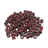 Max 100 Pieces Sanding Drums Sanding Bands Sleeves For Rotary Tools 120#