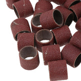 Max 100 Pieces Sanding Drums Sanding Bands Sleeves For Rotary Tools 120#