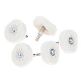 Max 5 Pieces Polishing Buffing Cloth Wheels Mops on Electric Grinders 50mm