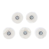 Max 5 Pieces Polishing Buffing Cloth Wheels Mops on Electric Grinders 50mm