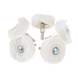 Max 5 Pieces Polishing Buffing Cloth Wheels Mops on Electric Grinders 50mm