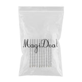 Max 10 Pieces Twist Drill Bits Tungsten Carbide Tile&Glass Spear Head Bits 6mm