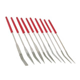 Max 10 Pieces Assorted Diamond Mini Riffler Needle Files Woodcraft Handy Files