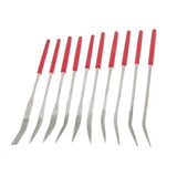 Max 10 Pieces Assorted Diamond Mini Riffler Needle Files Woodcraft Handy Files