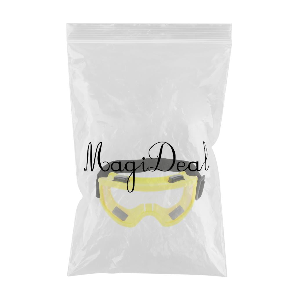 Max Safety Goggles Eye Protection Lab Indoor Workplace Protective Glasses Yellow