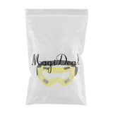 Max Safety Goggles Eye Protection Lab Indoor Workplace Protective Glasses Yellow