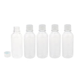 Max 5 Piece Specimen Cups Containers Sterile Jars Leakproof Thread Bottles 200mL