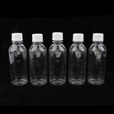 Max 5 Piece Specimen Cups Containers Sterile Jars Leakproof Thread Bottles 200mL