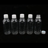 Max 5 Piece Specimen Cups Containers Sterile Jars Leakproof Thread Bottles 200mL