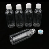 Max 5 Piece Specimen Cups Containers Sterile Jars Leakproof Thread Bottles 200mL