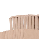 Max 10 Brown Kraft Paper Bags Food Carrier Takeaway with Handles 205*140*275 mm