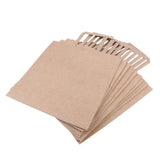 Max 10 Brown Kraft Paper Bags Food Carrier Takeaway with Handles 280*150*280 mm