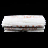 Max 100 Pcs Plastic Food Packing Bags Unwaxed Oilproof Takeout Take-away 25x33cm