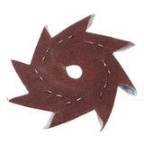 Max 50 Pieces Octagonal Abrasive Sandpaper Polishing Tool 120# Single Layer