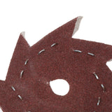 Max 50 Pieces Octagonal Abrasive Sandpaper Polishing Tool 120# Single Layer