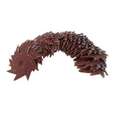 Max 50 Pieces Octagonal Abrasive Sandpaper Polishing Tool 120# Single Layer