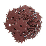 Max 50 Pieces Octagonal Abrasive Sandpaper Polishing Tool 150# Single Layer
