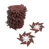 Max 50 Pieces Octagonal Abrasive Sandpaper Polishing Tool 240# Single Layer