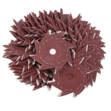 Max 50 Pieces Octagonal Abrasive Sandpaper Polishing Tool 400# Double Layer