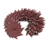 Max 50 Pieces Octagonal Abrasive Sandpaper Polishing Tool 400# Double Layer