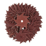 Max 50 Pieces Octagonal Abrasive Sandpaper Polishing Tool 600# Double Layer