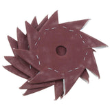 Max 50 Pieces Octagonal Abrasive Sandpaper Polishing Tool 600# Double Layer