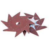 Max 50 Pieces Octagonal Abrasive Sandpaper Polishing Tool 600# Double Layer