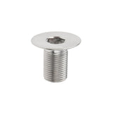 Max 5 Pieces Hex Socket Flat Head Cap Screws Bolts, M6*15, Titanium Alloy