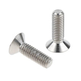 Max 5 Pieces Hex Socket Flat Head Cap Screws Bolts, M6*20, Titanium Alloy